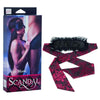 California Exotic Novelties Scandal Eye Mask Black-Red: Sensual Blindfold for Enhanced Pleasure - Adult Naughty Store