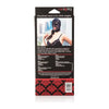 Cal Exotics Scandal Lace Hood Black O-S - Sensual Deprivation Lace Hood for Enhanced Pleasure - Adult Naughty Store