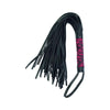 California Exotic Novelties Scandal Flogger Black-Red - Sensual S&M Toy for Punishment and Reward, Model SF-27, Unisex, Backside Pleasure - Adult Naughty Store