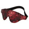 California Exotic Novelties Scandal Blackout Eye Mask - Sensory Play and Restful Sleep Enhancer - Model SC-BEM001 - Unisex - Total Blackout Experience - Elegant Brocade Design - Polyester/Spa - Adult Naughty Store