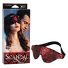 California Exotic Novelties Scandal Blackout Eye Mask - Sensory Play and Restful Sleep Enhancer - Model SC-BEM001 - Unisex - Total Blackout Experience - Elegant Brocade Design - Polyester/Spa - Adult Naughty Store