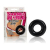 Shane's World Rock Star Ring Black - Enhance Your Pleasure with the .75 inch Diameter Erection Enhancing and Girth Increasing Body-Safe Ring - Adult Naughty Store