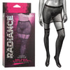 Radiance Plus Size 1pc Garter Skirt W/ Thigh Highs - Adult Naughty Store