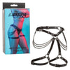 California Exotic Novelties Euphoria Multi Chain Thigh Harness SE-3102-15-3 for Women - Black