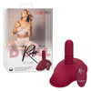 California Exotic Novelties Dual Rider Remote Control Thrust & Grind Massager - Model E430050 - For Women - Intense Pleasure for Both G-Spot and Clitoral Stimulation - Red - Adult Naughty Store