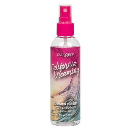 California Exotic Novelties Summer Breeze Toy Cleaner 4oz - Intimate Care for All Gender Sex Toys - Refreshing Tropical Breeze Scent