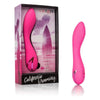 Cal Exotics California Dreaming Surf City Centerfold Pink Vibrator - Model CDSC-001 - Women's G-Spot and Clitoral Stimulation - Adult Naughty Store