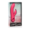 California Dreaming San Francisco Sweetheart Pink Rabbit Style Vibrator - Model SD-5678 - For Women - G-Spot and Clitoral Stimulation - Pink - Adult Naughty Store