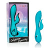 California Dreaming Santa Monica Starlet Blue Rabbit Style Vibrator - Model SM-1001B - For Women - G-Spot and Clitoral Stimulation