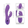 California Exotic Novelties West Coast Wave Rider G Massager - Powerful Rotating G-Spot Stimulator for Women - Ocean Colored Silicone - Purple - Adult Naughty Store