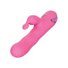 California Exotic Novelties California Dreaming Santa Barbara Surfer Pink Vibrator for Women - Wave Function, 10 Functions, USB Rechargeable - Adult Naughty Store