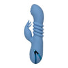 California Exotic Novelties Santa Cruz Coaster Blue Thrusting G-Spot Vibrator - Adult Naughty Store