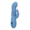 California Exotic Novelties Santa Cruz Coaster Blue Thrusting G-Spot Vibrator - Adult Naughty Store