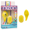 California Exotic Novelties Neon Vibes The Secret Vibe - Remote Controlled Silicone Clitoral Stimulator SE-4403-75-3 for Women - Yellow