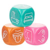 California Exotic Novelties Naughty Bits Roll With It Icon Based Sex Dice - Pleasure Game for Couples - Multi-Colored - Adult Naughty Store