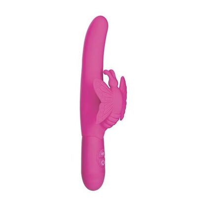 Introducing the Luxurious Posh Fluttering Butterfly Pink Vibrator - The Ultimate Pleasure Companion for Women! - Adult Naughty Store