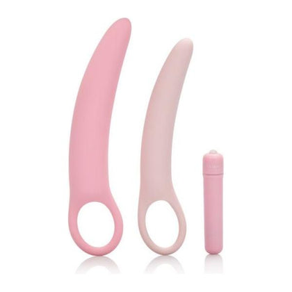 Inspire Vibrating Dilator Kit - Pink Silicone Dilators for Women's Vaginal Health and Pleasure - Adult Naughty Store