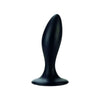 Dr. Joel Kaplan Silicone Prostate Probe Curved - Model P1: Ergonomically Curved Pleasure for Men in Sensual Black - Adult Naughty Store