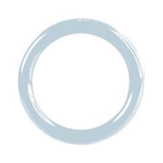 Dr. Joel Kaplan Silicone Cock Ring Clear - Enhancer for Intimate Pleasure, Model JKS-CR-01, Unisex, Comfortable Fit, Hygienic, Clear Color - Adult Naughty Store