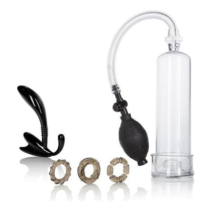 Dr. Joel Kaplan Essential Penis Pump Kit - The Ultimate Male Pleasure Enhancer for Intense Satisfaction - Model PPK-3000 - For Men - Designed for Girth and Stamina - Clear - Adult Naughty Store