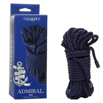 California Exotic Novelties Admiral Rope SE-6100-10-3 - Sensual Bondage Restraint for Couples - Blue - Adult Naughty Store