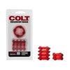 COLT Enhancer Rings - Intensify Pleasure with the Soft and Stretchy TPE Erection Enhancers for Men - Model XR-1234 - Enhance Your Experience in Style and Comfort - Black