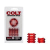 COLT Enhancer Rings - Intensify Pleasure with the Soft and Stretchy TPE Erection Enhancers for Men - Model XR-1234 - Enhance Your Experience in Style and Comfort - Black - Adult Naughty Store