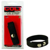 Colt Adjust 3 Snap Leather Strap-On Harness - Versatile Pleasure for All Genders - Black