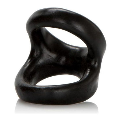 COLT Snug Tugger Black Dual Support Ring for Men - Enhance Pleasure and Performance - Adult Naughty Store