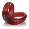 COLT Snug Tugger Red Dual Support Ring - The Ultimate Pleasure Enhancer for Men - Adult Naughty Store