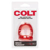 Colt XL Snug Tugger Enhancer Ring - Red: The Ultimate Dual Support Ring for Stronger Erections - Adult Naughty Store