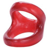 Colt XL Snug Tugger Enhancer Ring - Red: The Ultimate Dual Support Ring for Stronger Erections - Adult Naughty Store