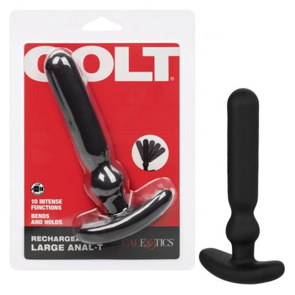 Colt Rechargeable Large Anal-T Prostate Massager - Model E-6850-46-2 - Male Pleasure - Black