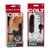 COLT Hefty Probe Inflatable Butt Plugs - Model X56: Ultimate Pleasure for All Genders in Intense Black - Adult Naughty Store