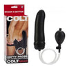 COLT Hefty Probe Inflatable Butt Plugs - Model X56: Ultimate Pleasure for All Genders in Intense Black - Adult Naughty Store