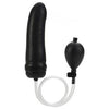 COLT Hefty Probe Inflatable Butt Plugs - Model X56: Ultimate Pleasure for All Genders in Intense Black - Adult Naughty Store