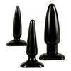 Colt Anal Trainer Kit - Model CT-3000 - Unisex - Gradual Size Progression - Pleasure for All - Black - Adult Naughty Store