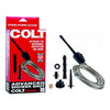 COLT Advanced Shower Shot Enema Kit - Model X123: Ultimate Hygienic Cleaning System for Men - Anal Pleasure - Stainless Steel Hose - Black - Adult Naughty Store