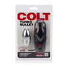 Colt Turbo Bullet Vibrator Silver - Powerful Turbo Vibrating Bullet for Intense Pleasure - Adult Naughty Store