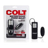 Colt Waterproof Power Bullet Vibrator Black - Adult Naughty Store