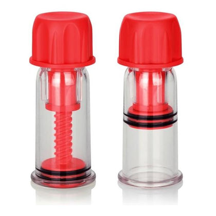 Colt Nipple Pro Suckers Red - Adjustable Multi-Use Suction Cups for Enhanced Nipple Stimulation