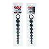 Colt Power Drill Balls Black - Silicone Graduated Ribbed Easy Grip Sex Toy (Model Number: PD3725) - Male Pleasure