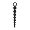 Colt Power Drill Balls Black - Silicone Graduated Ribbed Easy Grip Sex Toy (Model Number: PD3725) - Male Pleasure - Adult Naughty Store