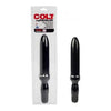 Introducing the Prowler Waterproof Probe - Black: A Powerful Man-Sized Vibrating Probe for Unforgettable Pleasure! - Adult Naughty Store