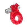 Introducing the Raging Bull Red Vibrating Ring: The Ultimate Couples' Pleasure Enhancer - Adult Naughty Store