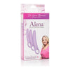 Dr. Laura Berman Alena Set of 3 Silicone Dilators - Purple, Ergonomic Handheld Vaginal Dilators for Women's Intimate Pleasure - Adult Naughty Store