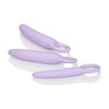 Dr. Laura Berman Alena Set of 3 Silicone Dilators - Purple, Ergonomic Handheld Vaginal Dilators for Women's Intimate Pleasure - Adult Naughty Store