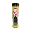 Shunga Aphrodisia-Rose Petals Sensual Massage Oil - Intoxicating Aromas, 100% Natural, Non-Greasy, Cold Pressed Oils, Vitamin E Antioxidant, Unisex, Full Body Pleasure, Romantic Red - Adult Naughty Store