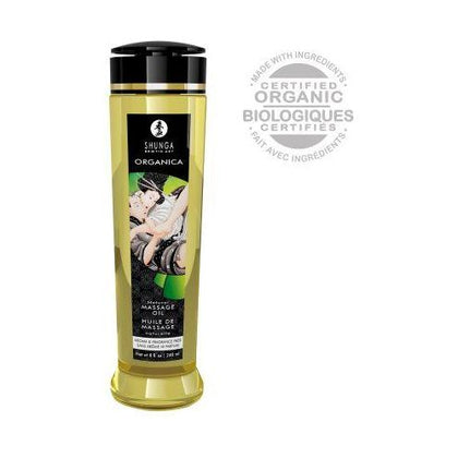 Organica Kissable Massage Oil Natural - Sensual Pleasure Enhancing Massage Oil for Intimate Moments