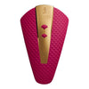 Shunga Obi Intimate Massager - Powerful Raspberry Dark Pink Clitoral Vibrator - Adult Naughty Store